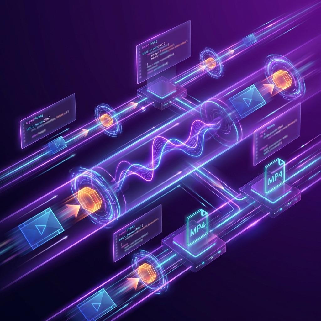 Custom Scripts pour Post-Production Batch : Renommer, Formater, Optimiser 100 Vidéos en Batch